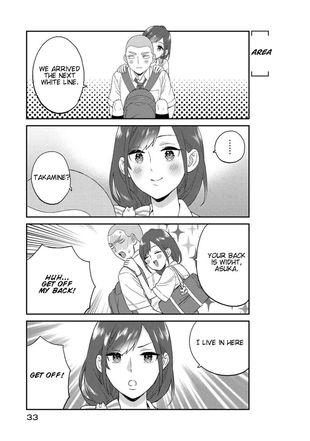 Page 8 Chapter 3 Takamine-san wa, Asuka-kun to Asobitai.