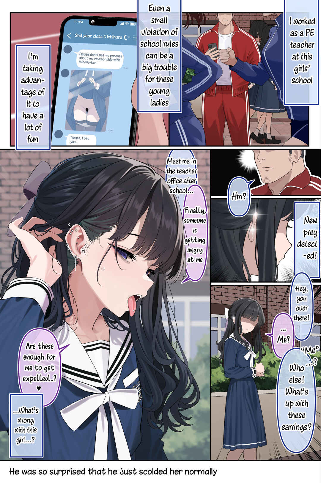 Page 1 Chapter 2 Ojou-sama Gakuen o Taigaku Shitai Chuusotsu Niito