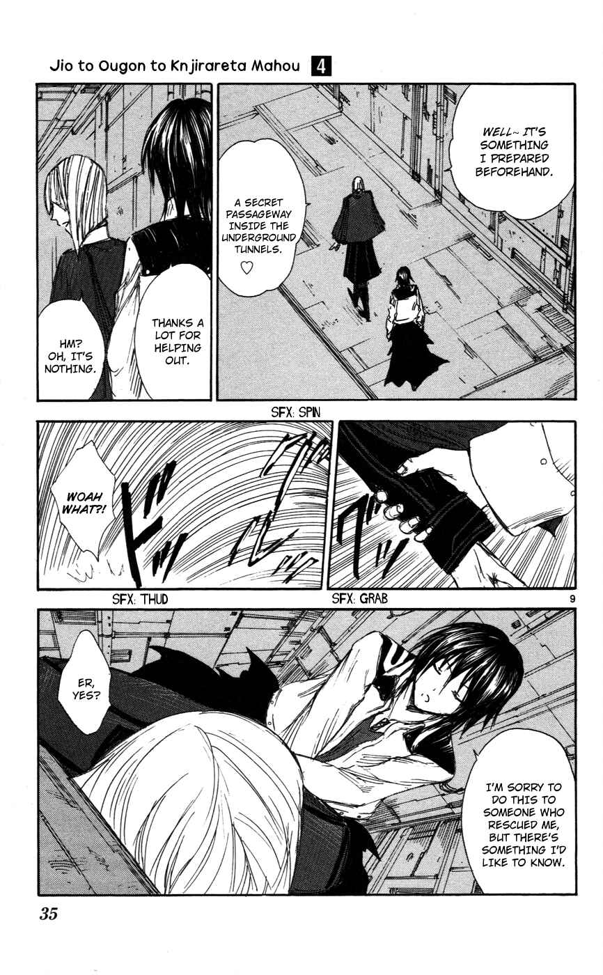 Page 9 Chapter 28 Jio to Ougon to Kinjirareta Mahou