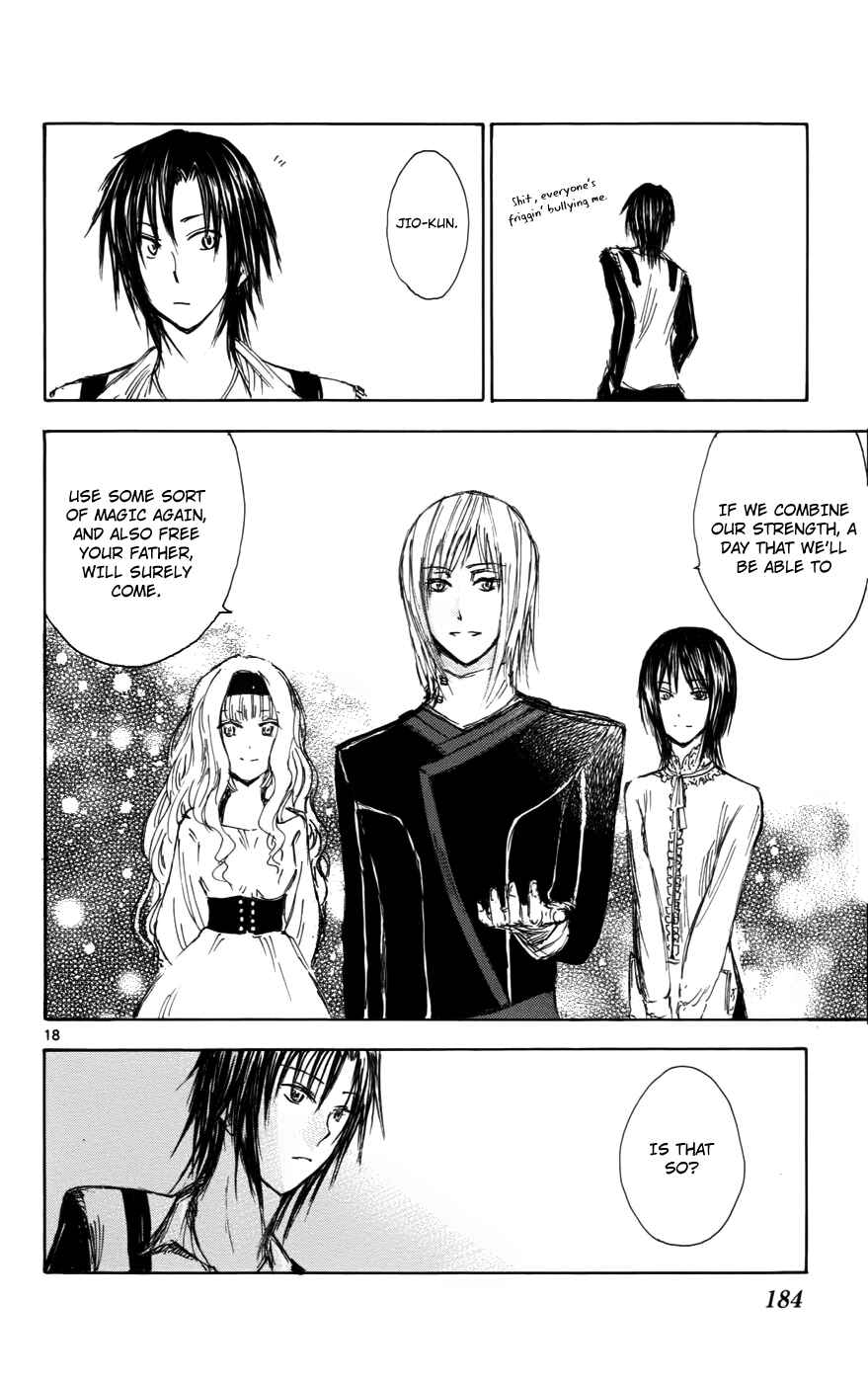 Page 18 Chapter 34 Jio to Ougon to Kinjirareta Mahou