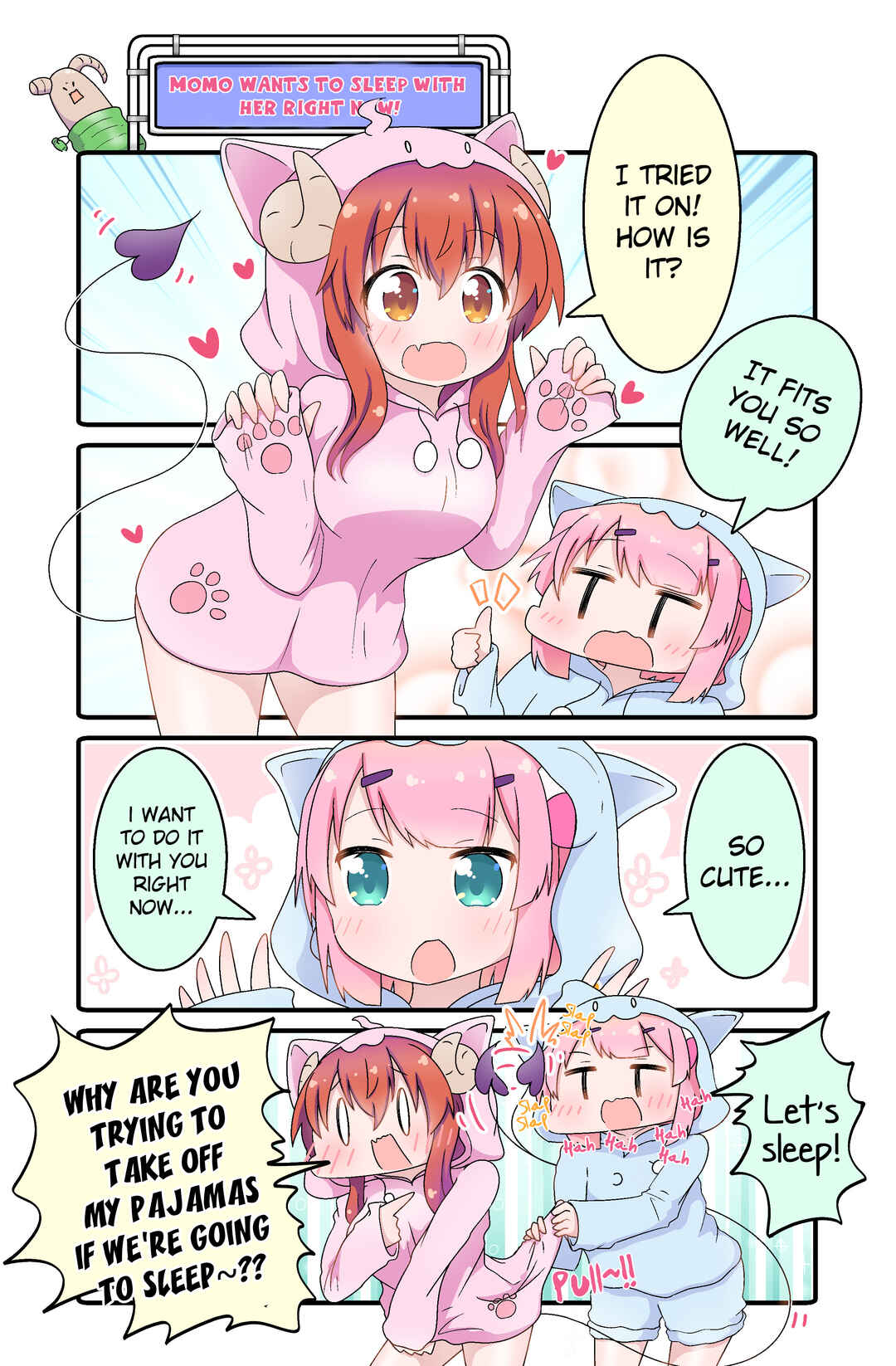 Page 1 Chapter 48 Machikado Mazoku - Machikado Mazoku Matome (Doujinshi)