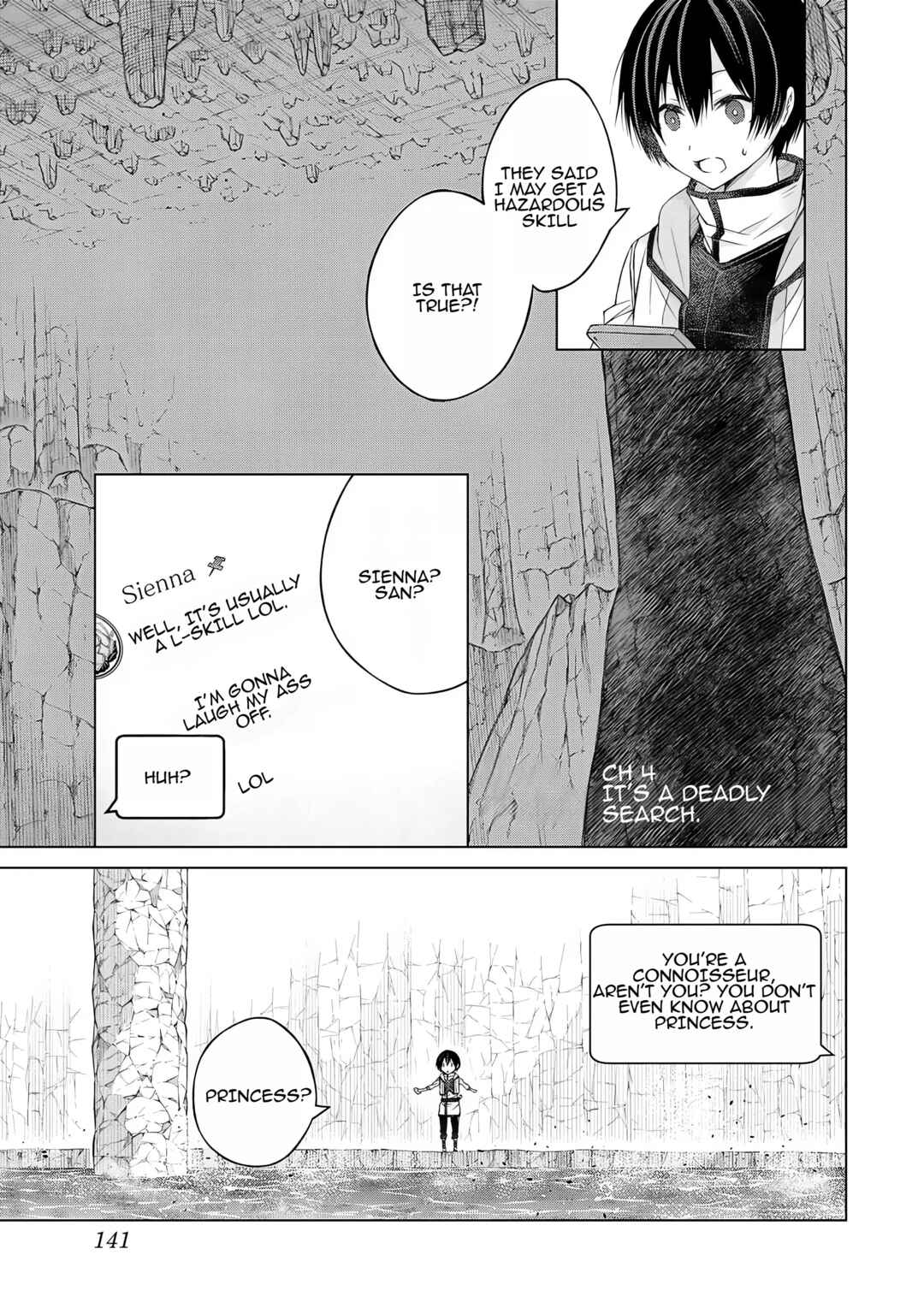 Page 1 Chapter 4 Listener ni Damasarete Dungeon no Sai Kasou kara Dasshutsu RTA suru Koto ni Natta