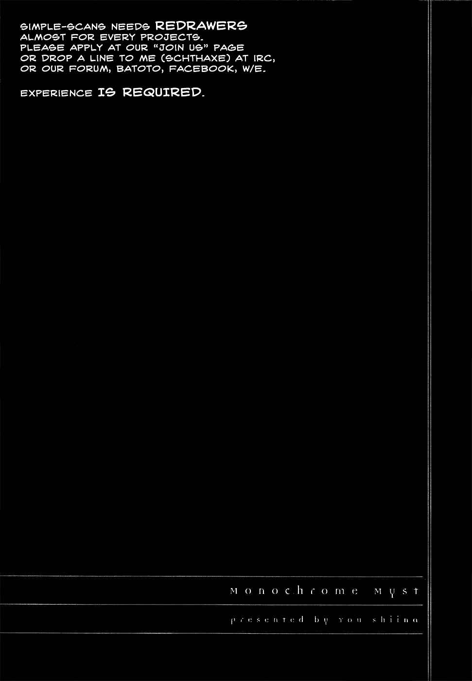 Page 25 Chapter 4 Monochrome Myst