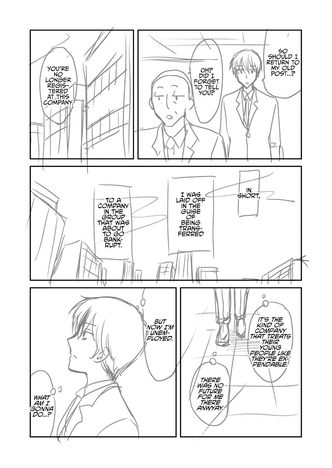 Page 13 Chapter 1 The Charismatic Cat Café Manager (who dresses as a guy) and the Frequent Customer (who dresses as a) Lady