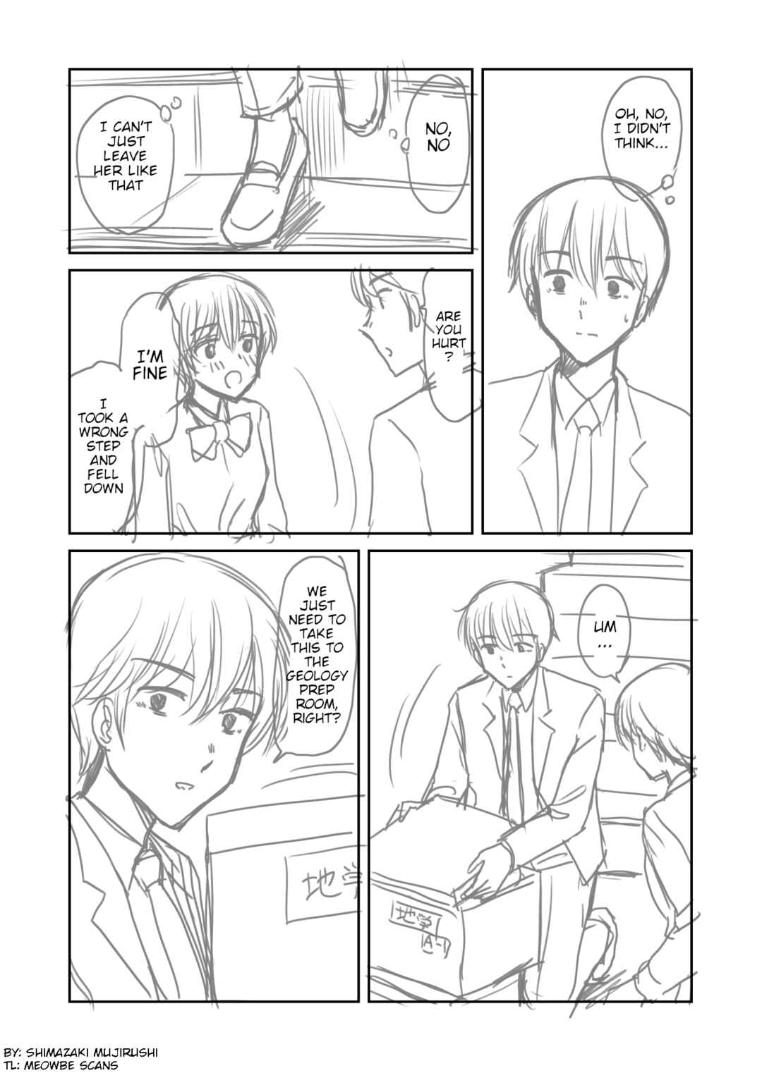 Page 10 Chapter 2 The Charismatic Cat Café Manager (who dresses as a guy) and the Frequent Customer (who dresses as a) Lady
