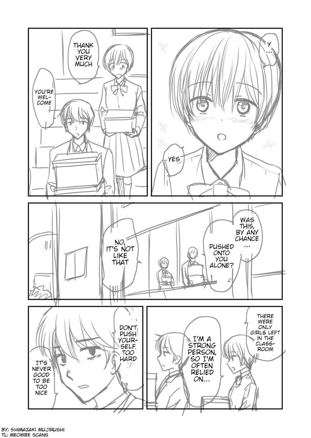 Page 11 Chapter 2 The Charismatic Cat Café Manager (who dresses as a guy) and the Frequent Customer (who dresses as a) Lady