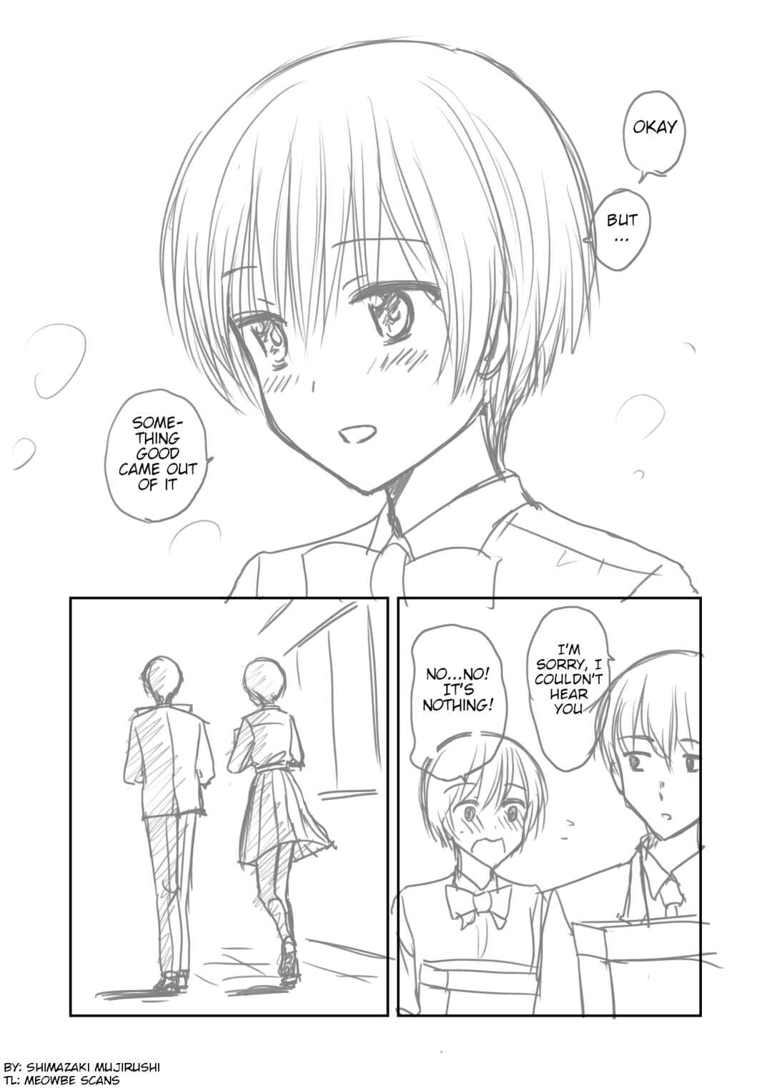Page 12 Chapter 2 The Charismatic Cat Café Manager (who dresses as a guy) and the Frequent Customer (who dresses as a) Lady