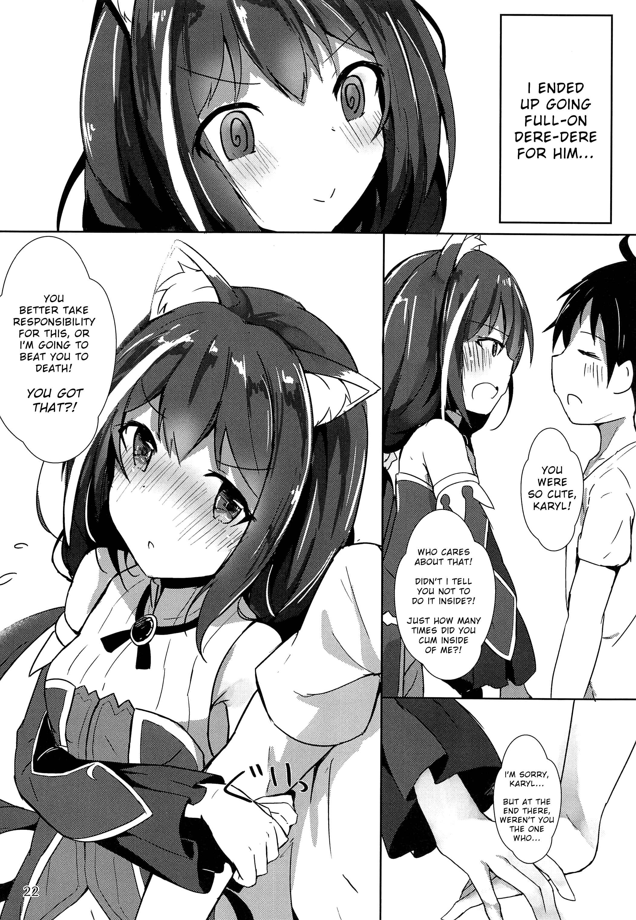 Page 21 Chapter Unknown_dc68 Princess Connect! Re:Dive - Deredere Kyaru-chan to Ichaicha Ecchi (Doujinshi)