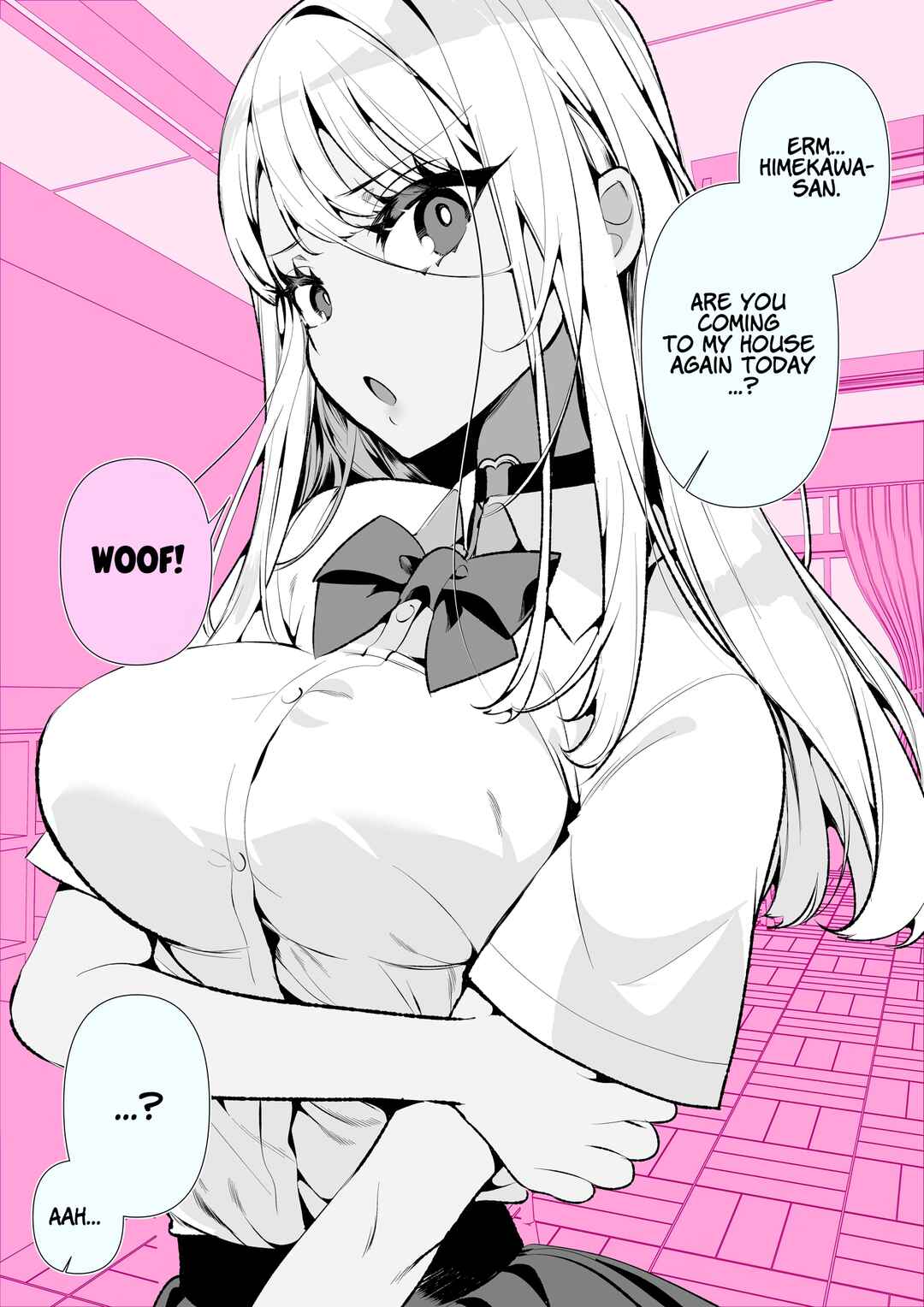 Page 1 Chapter 4 Masochist Gal Himekawa-san (R-18)