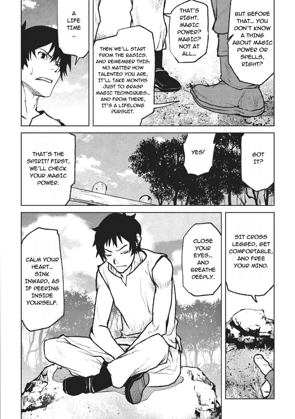 Page 4 Chapter 3.1 The Spearmaster and the Black Cat