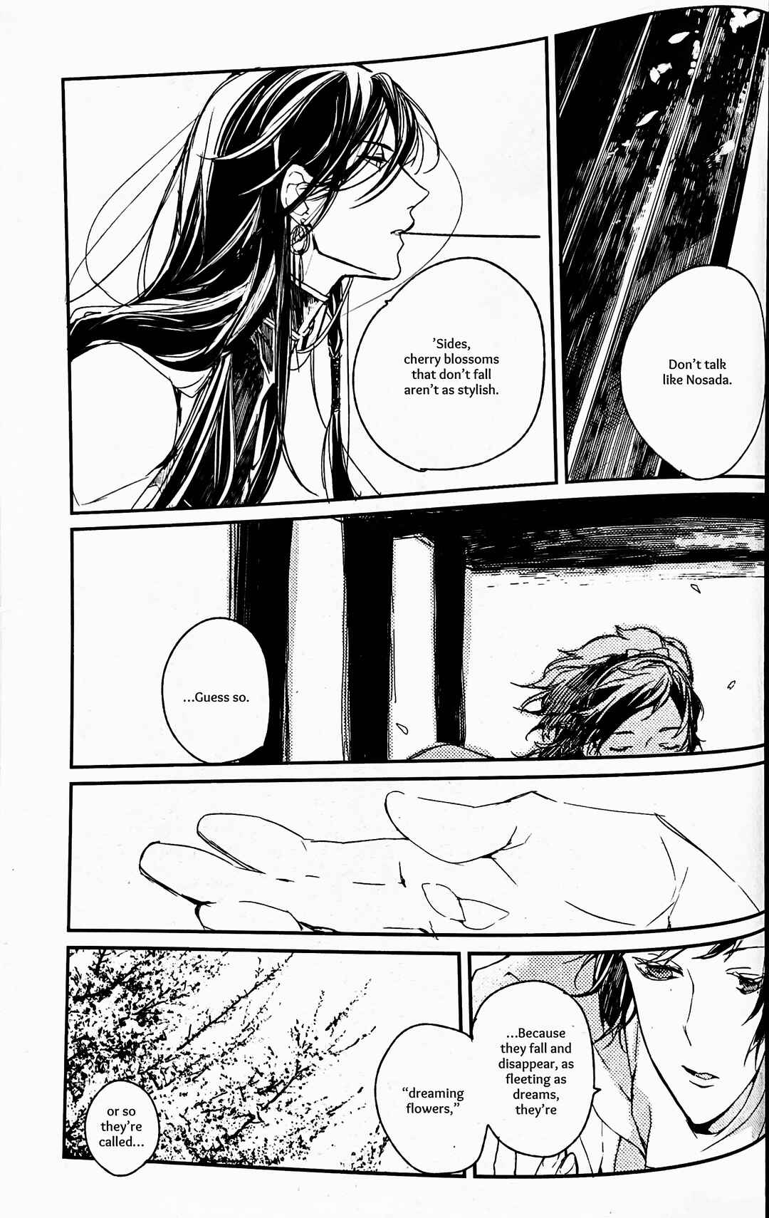 Page 38 Chapter Unknown_2687 Touken Ranbu - Yuukan Yashiki: Hanadoki (Doujinshi)