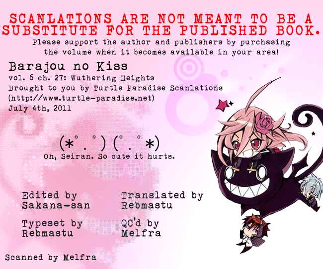 Page 33 Chapter 27 Barajou no Kiss