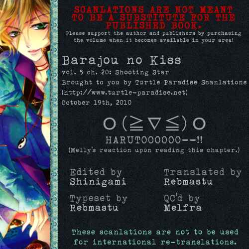 Page 47 Chapter 20 Barajou no Kiss