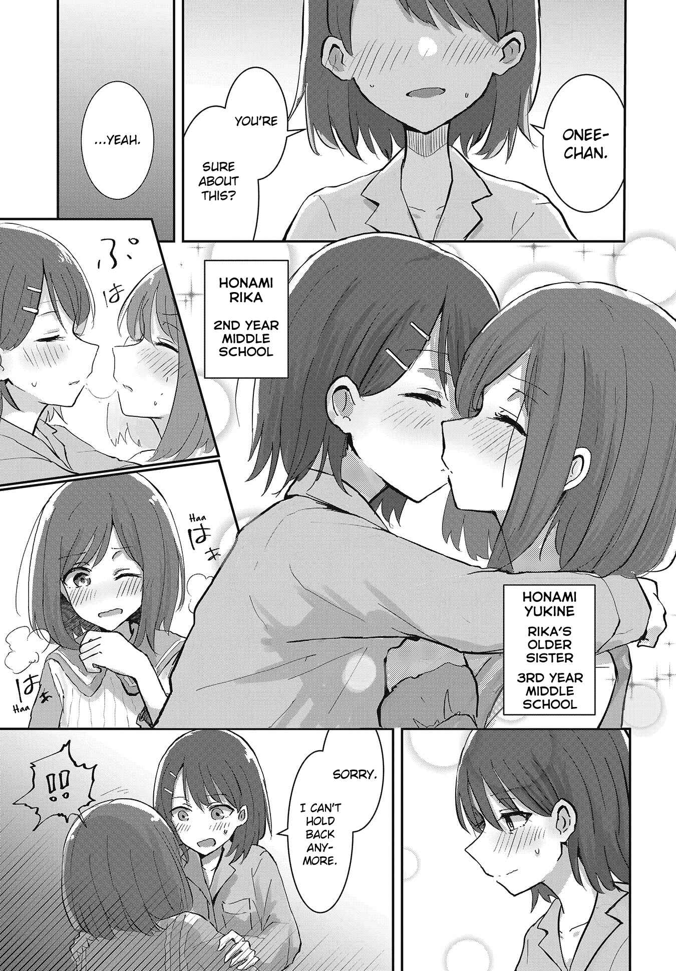 Page 1 Chapter Unknown_8823 We Graduated From Being Sisters to Girlfriends