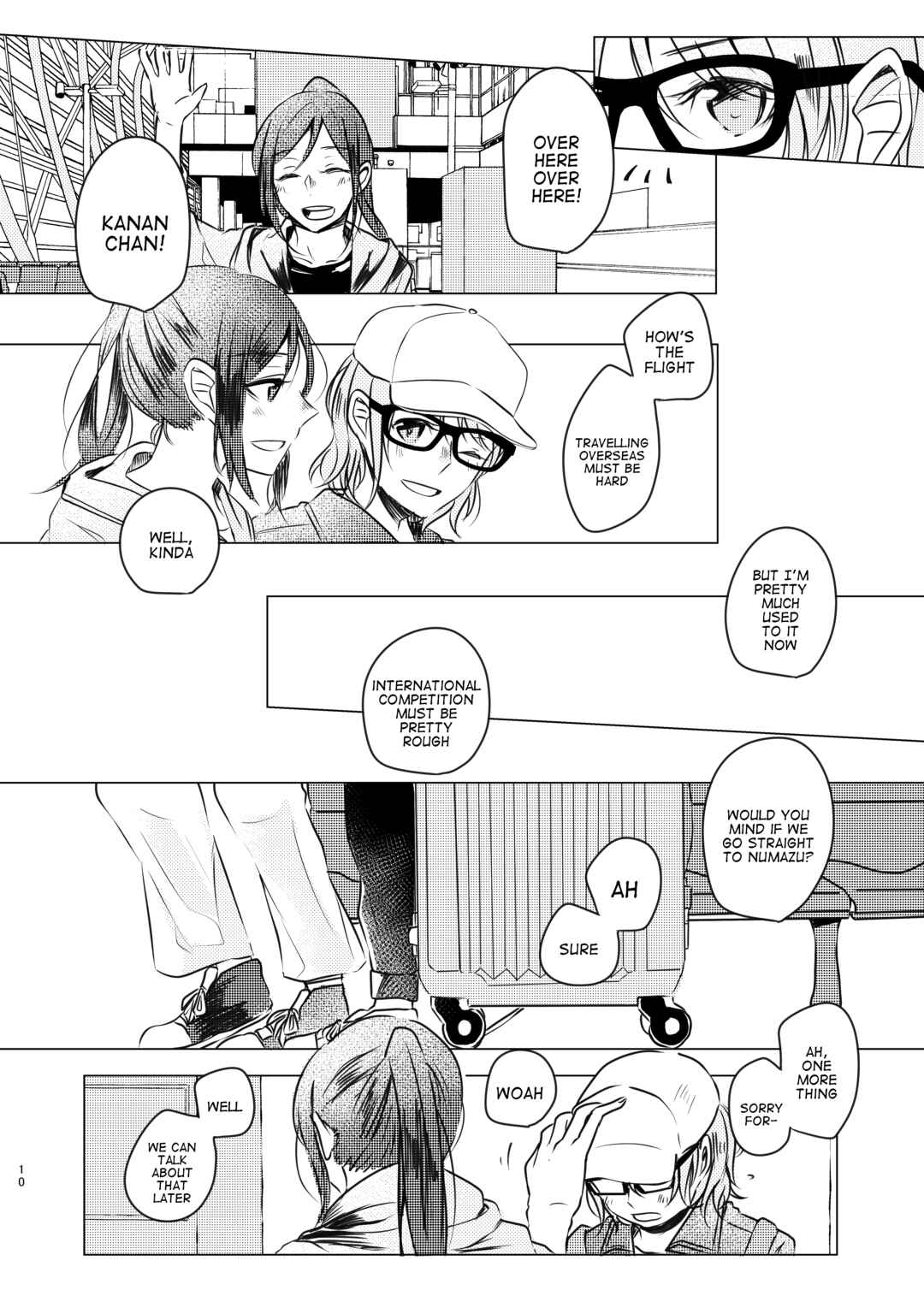 Page 11 Chapter Unknown_6d9e Love Live! Sunshine!! - Koi mo Tsumoreba Ai ni Naru (Doujinshi)