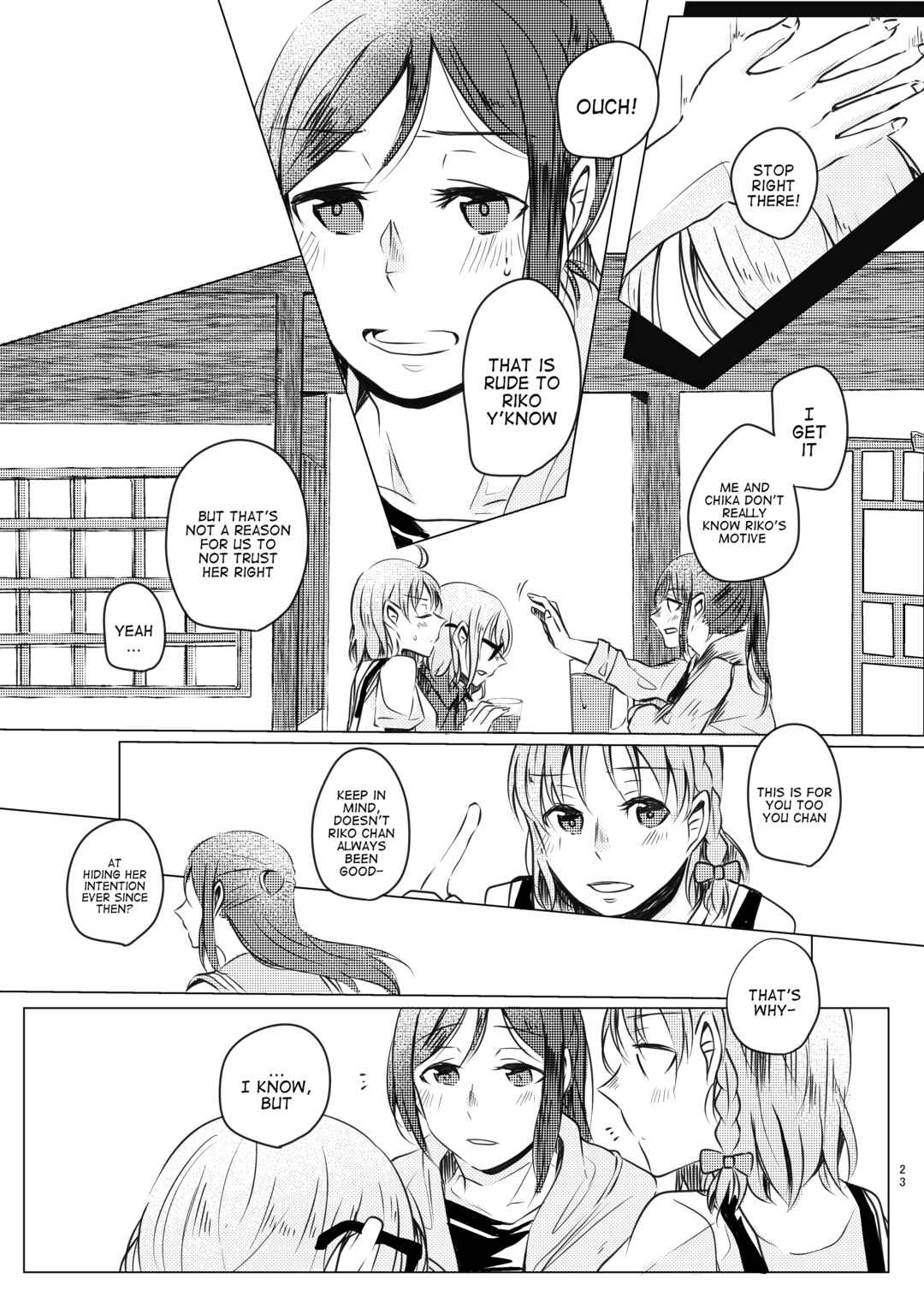 Page 24 Chapter Unknown_6d9e Love Live! Sunshine!! - Koi mo Tsumoreba Ai ni Naru (Doujinshi)
