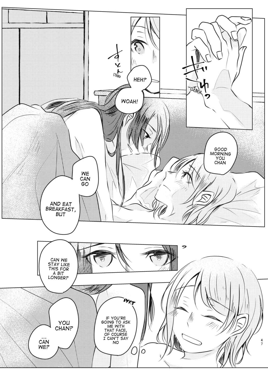 Page 48 Chapter Unknown_6d9e Love Live! Sunshine!! - Koi mo Tsumoreba Ai ni Naru (Doujinshi)