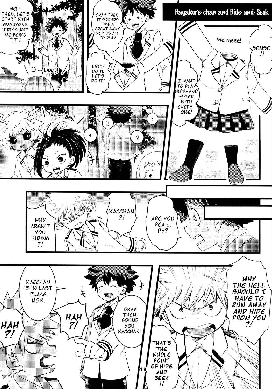 Page 12 Chapter Unknown_464a Boku no Hero Academia - Boku no Takahide Youchien (Doujinshi)