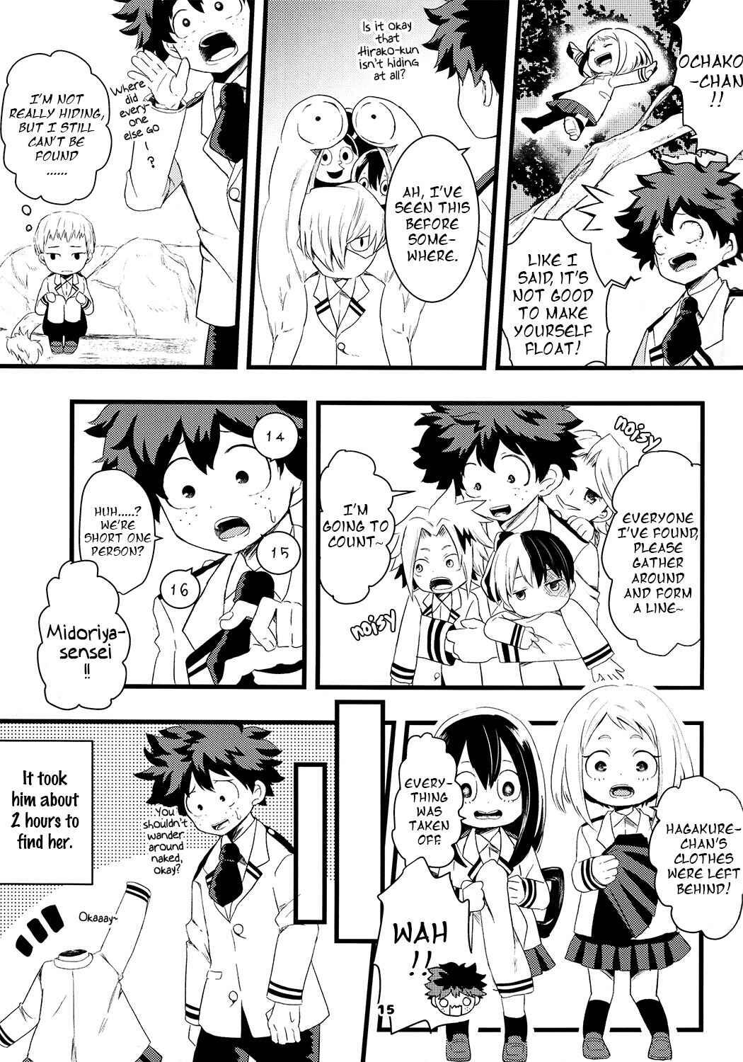 Page 14 Chapter Unknown_464a Boku no Hero Academia - Boku no Takahide Youchien (Doujinshi)