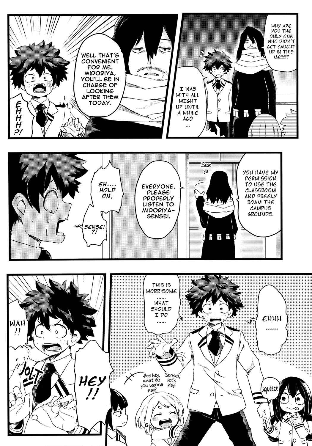 Page 5 Chapter Unknown_464a Boku no Hero Academia - Boku no Takahide Youchien (Doujinshi)