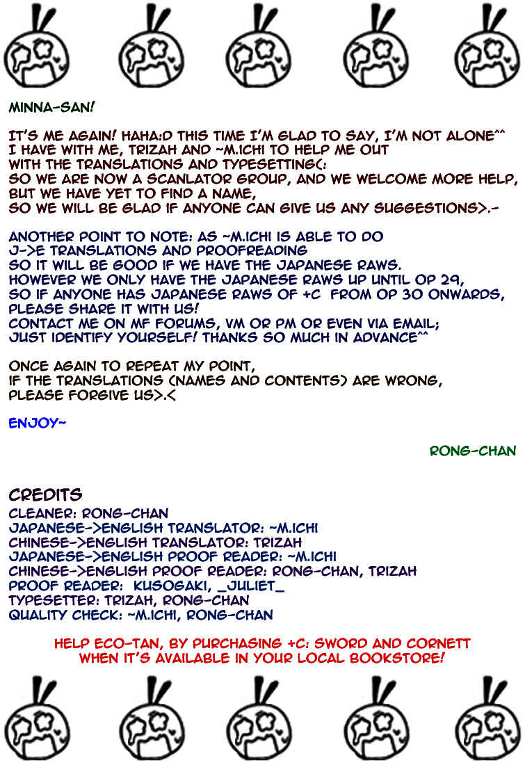 Page 1 Chapter 29 +C: Sword and Cornett