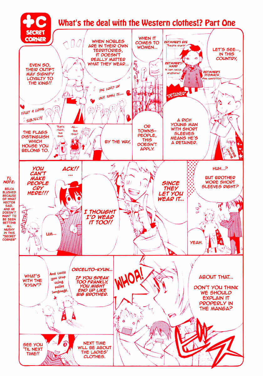 Page 1 Chapter 5.5 +C: Sword and Cornett