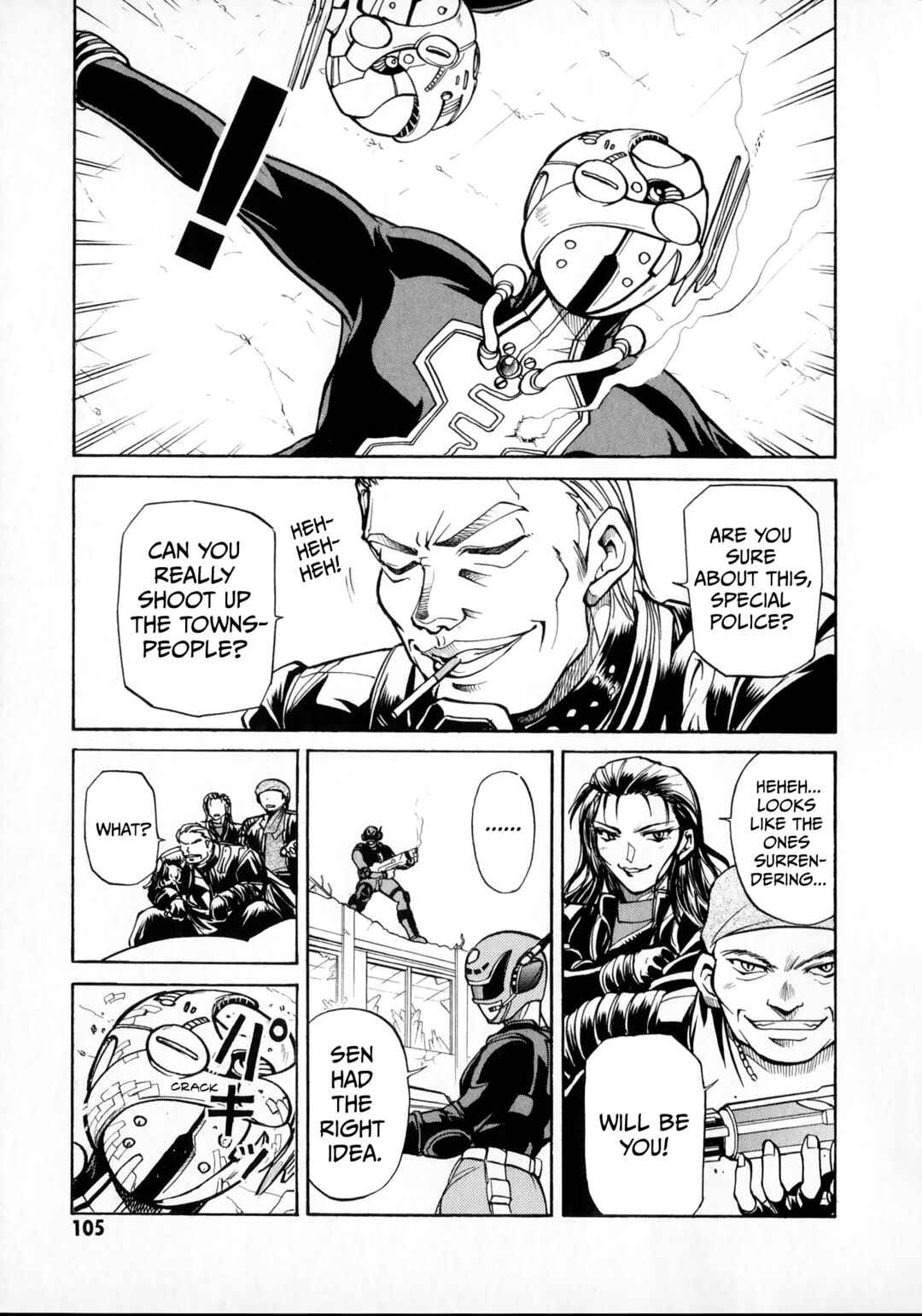 Page 10 Chapter 3 Tokusou Sentai Dekaranger the Movie: Full Blast Action