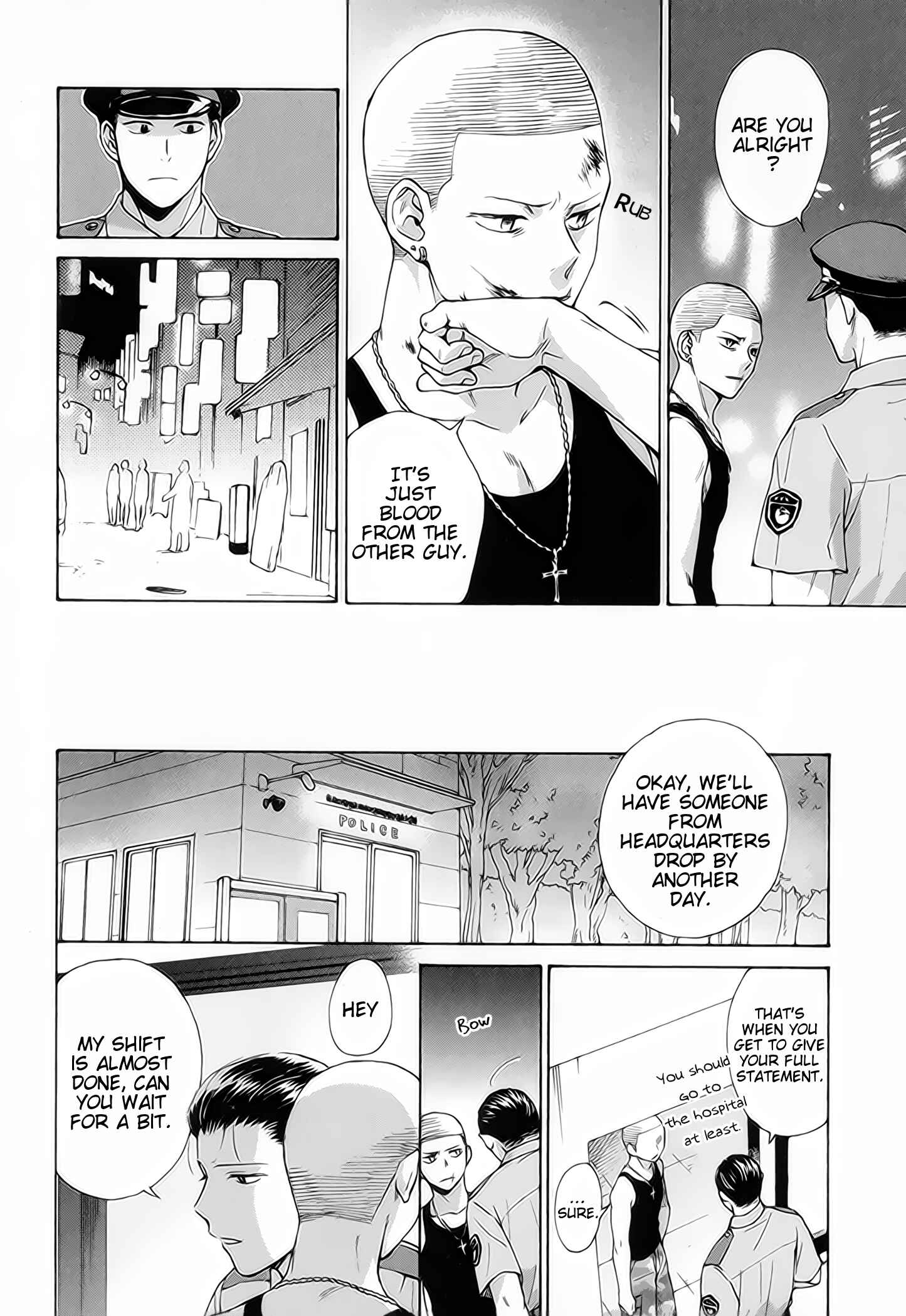 Page 12 Chapter 6 Furachi na Keiji-san