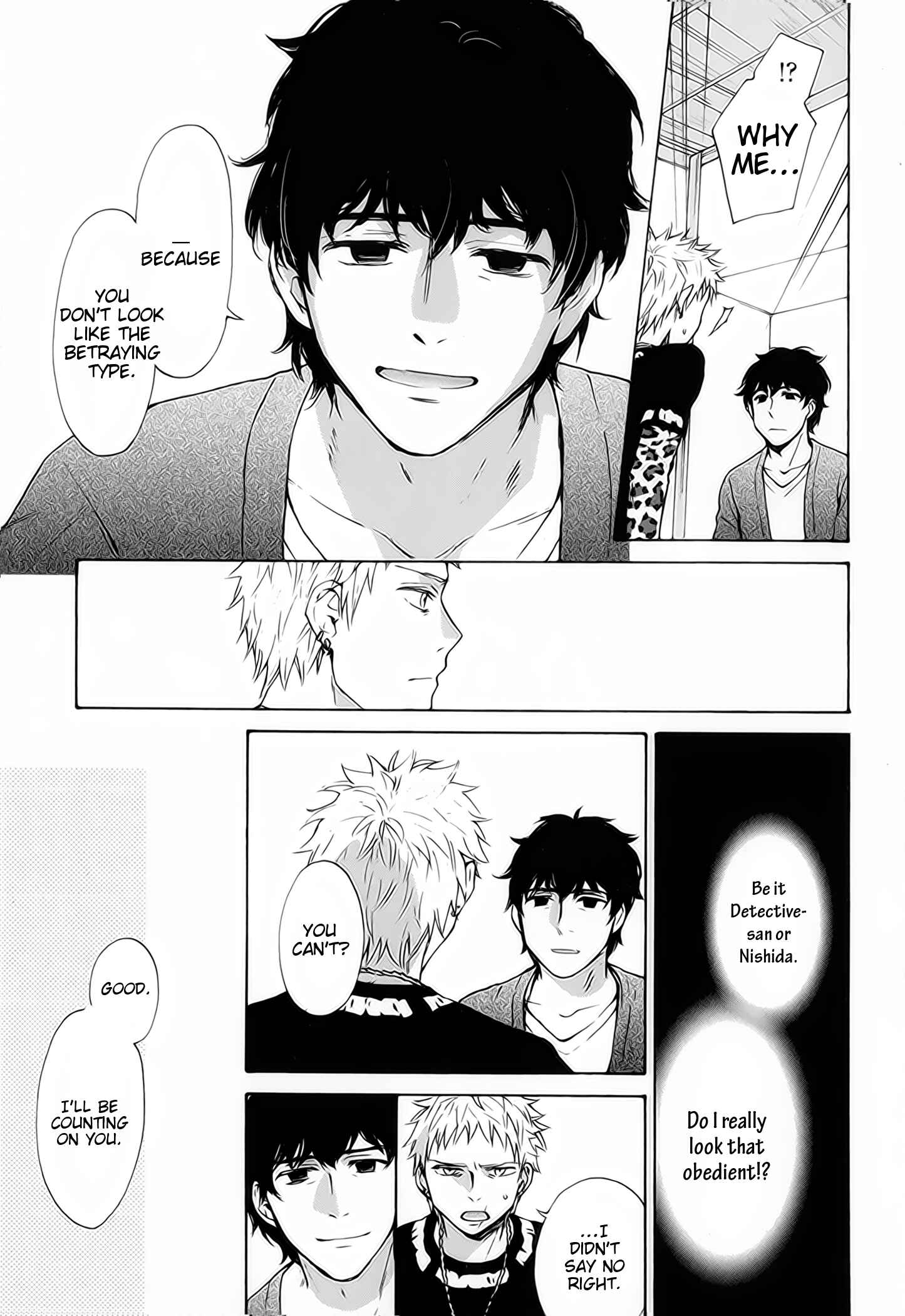 Page 14 Chapter 3 Furachi na Keiji-san