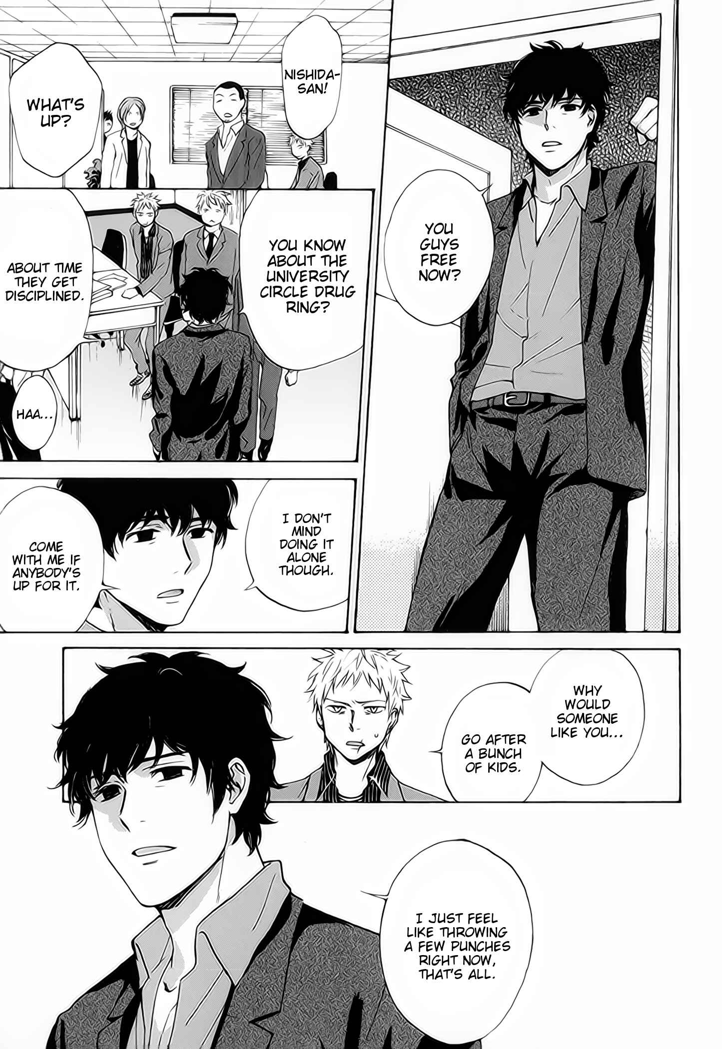 Page 8 Chapter 3 Furachi na Keiji-san