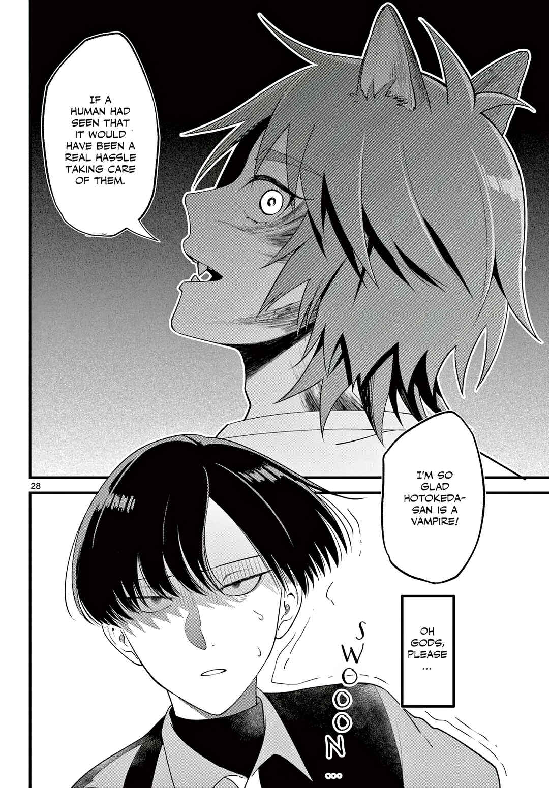 Page 28 Chapter 1 Oukami shounen wa yoru ni naku
