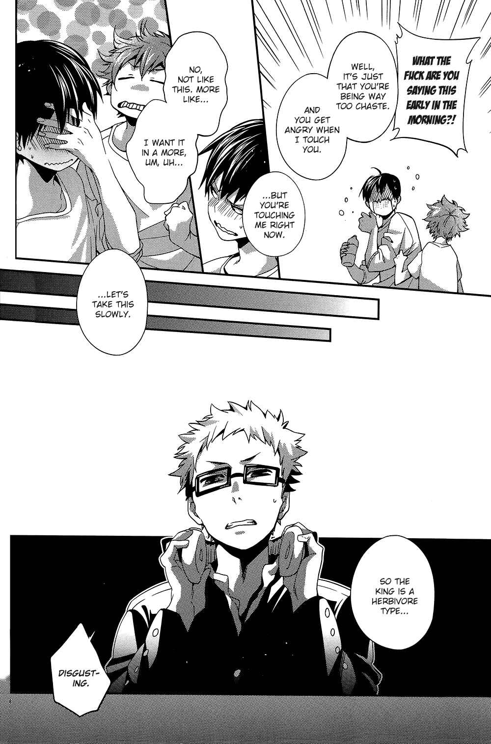 Page 8 Chapter Unknown_8816 Haikyu!! - Soushoku-kei Kareshi to Nikushoku-kei Kareshi (Doujinshi)