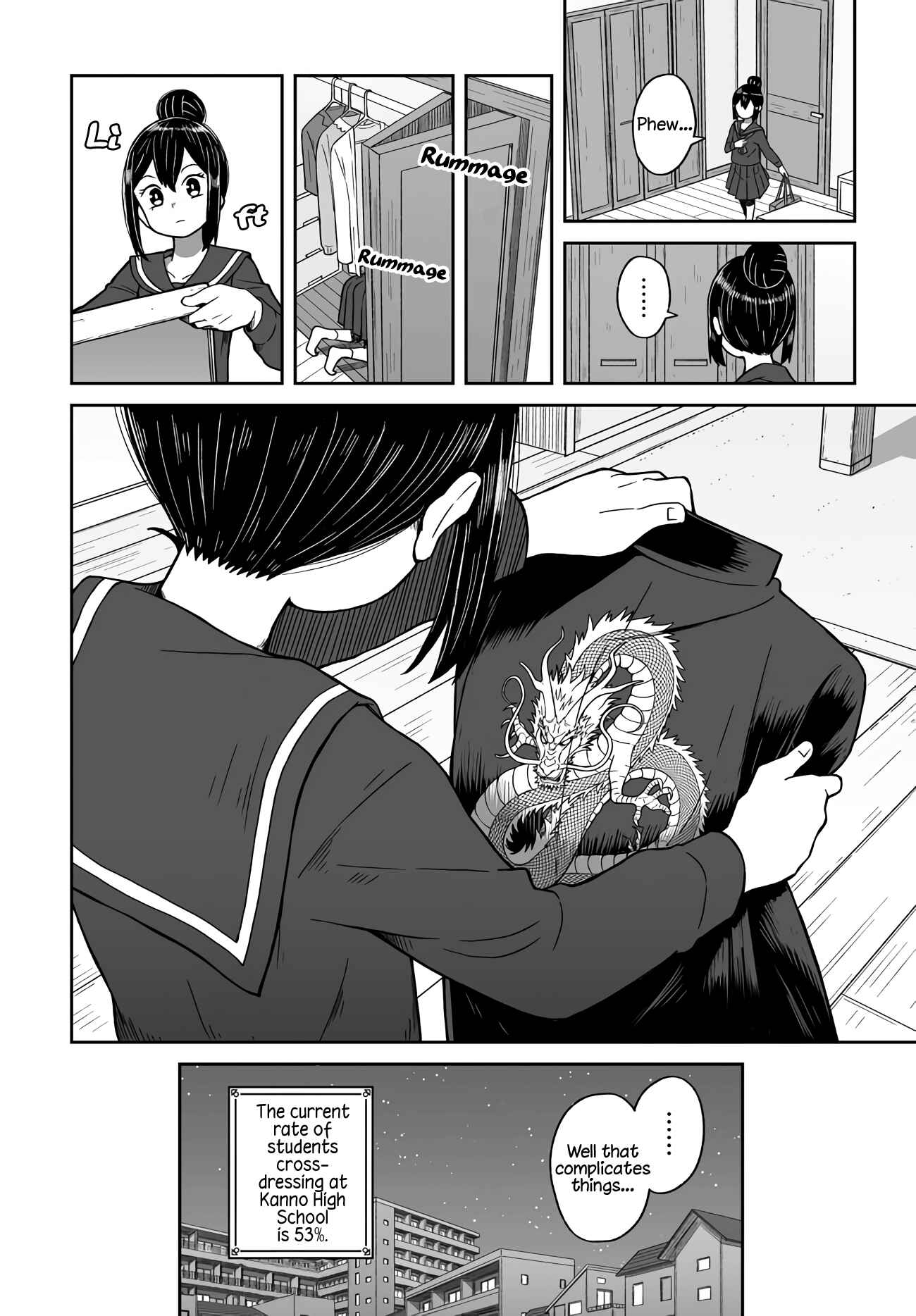 Page 13 Chapter 3 Im the Only One Not Crossdressing!?