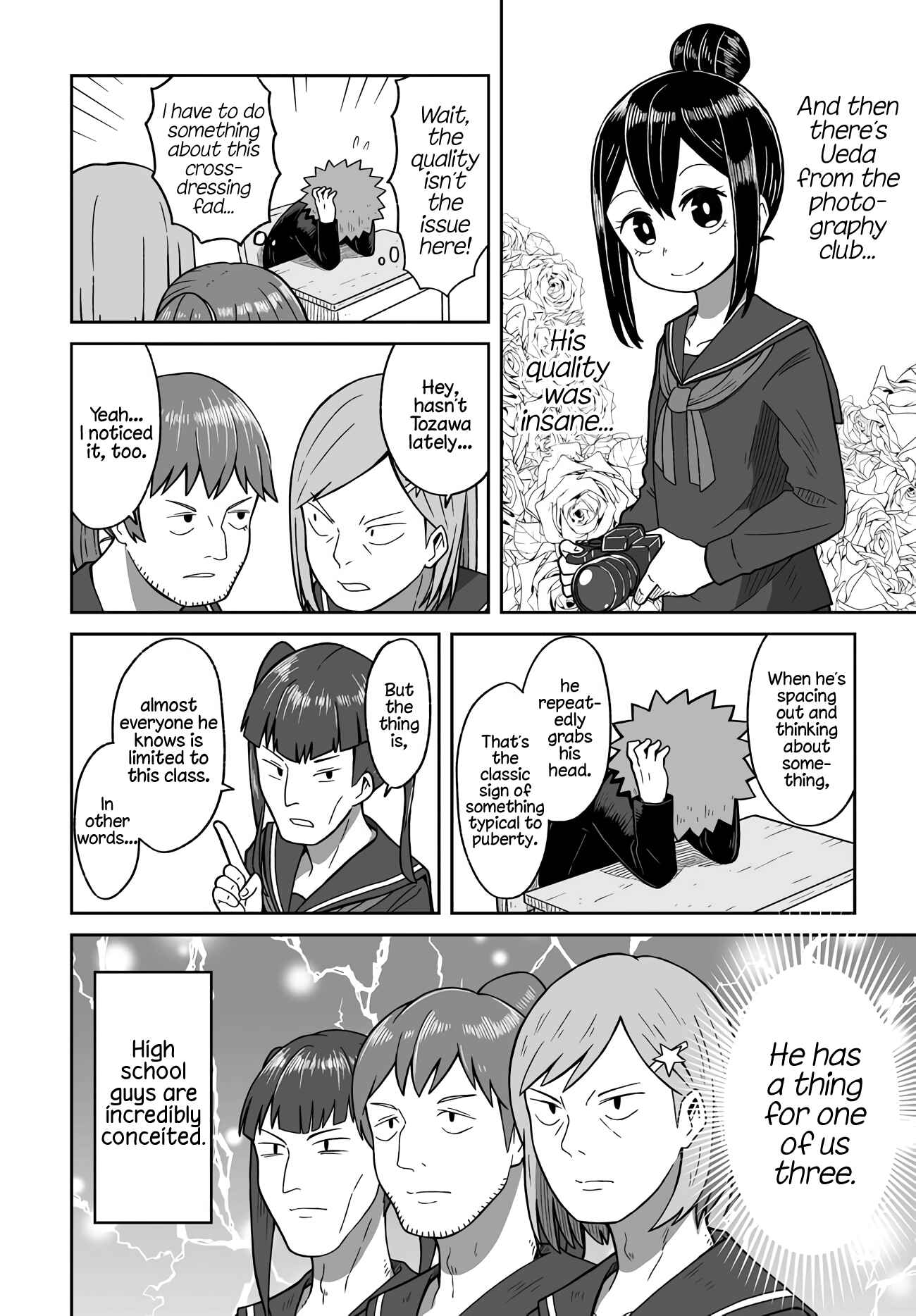 Page 3 Chapter 3 Im the Only One Not Crossdressing!?