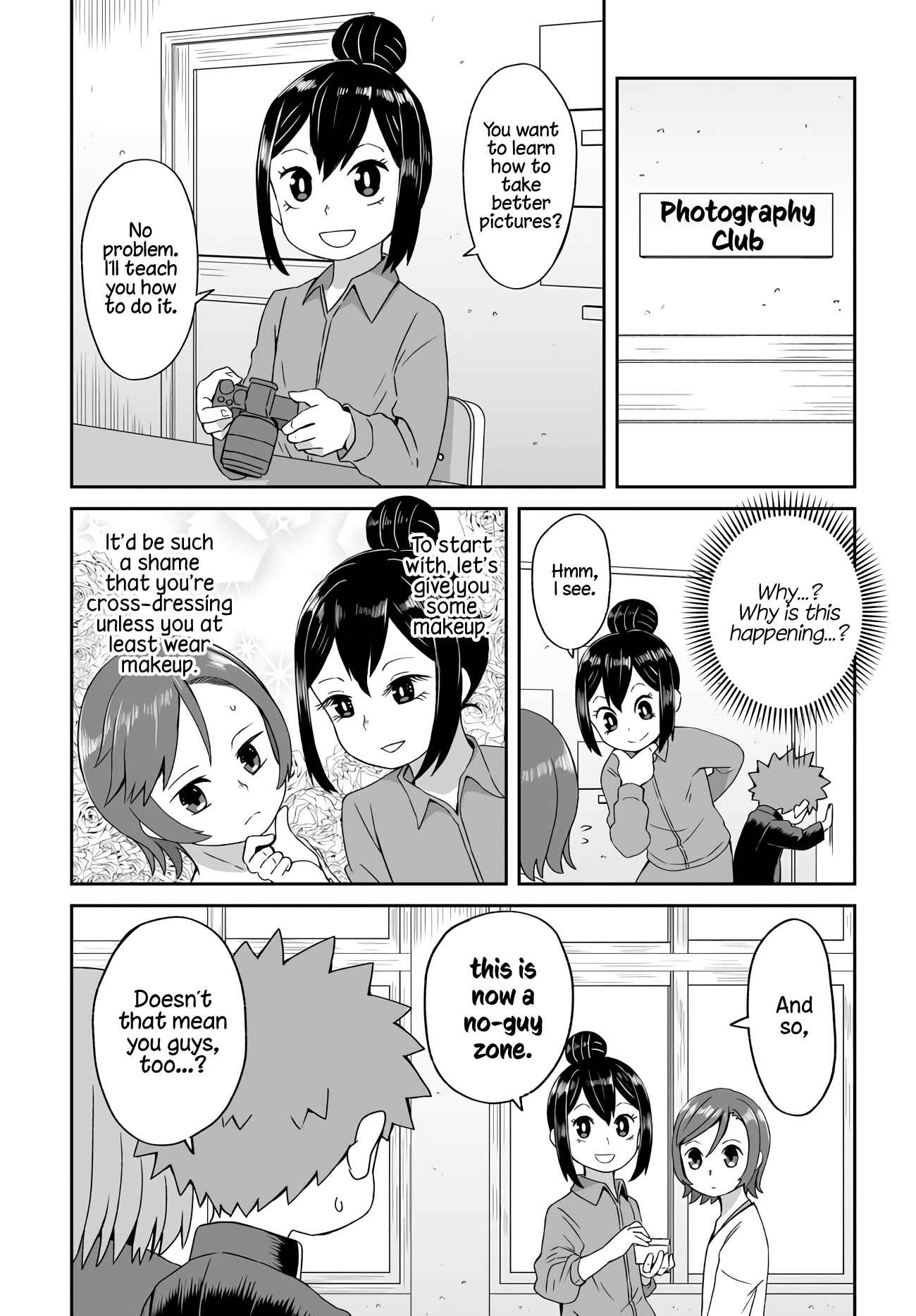 Page 8 Chapter 5 Im the Only One Not Crossdressing!?