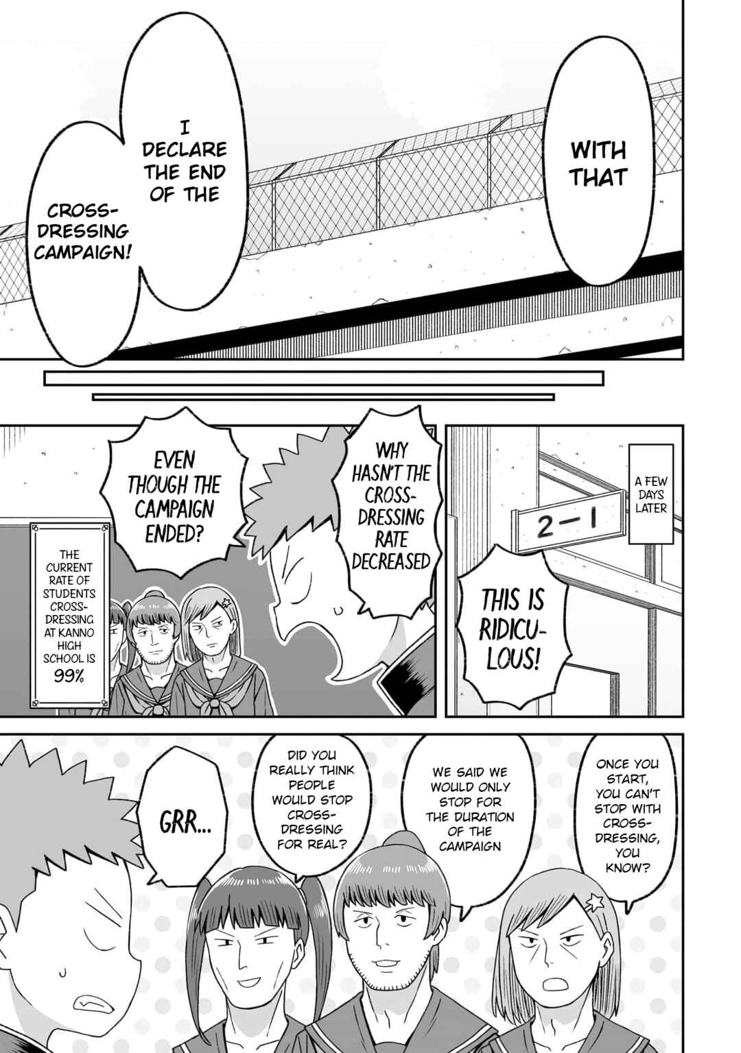 Page 13 Chapter 18 Im the Only One Not Crossdressing!?