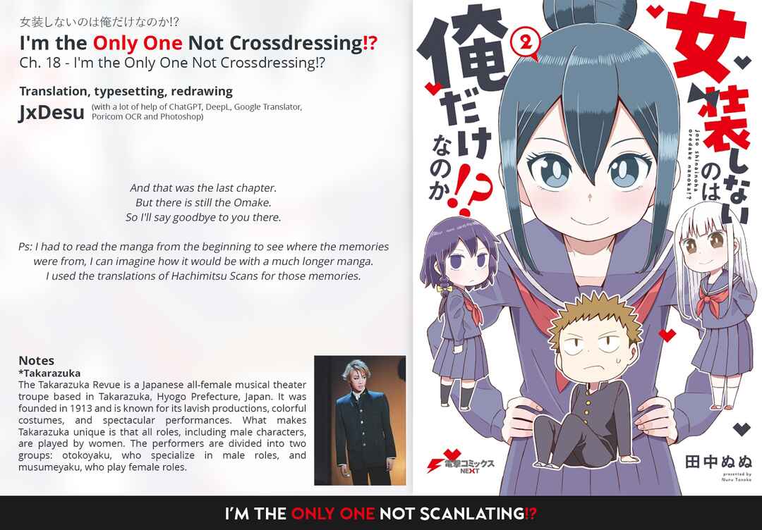 Page 18 Chapter 18 Im the Only One Not Crossdressing!?