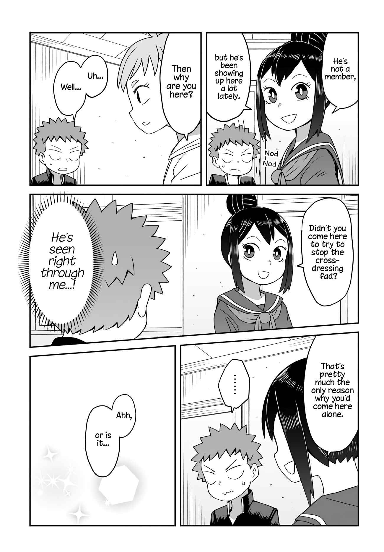 Page 12 Chapter 7 Im the Only One Not Crossdressing!?