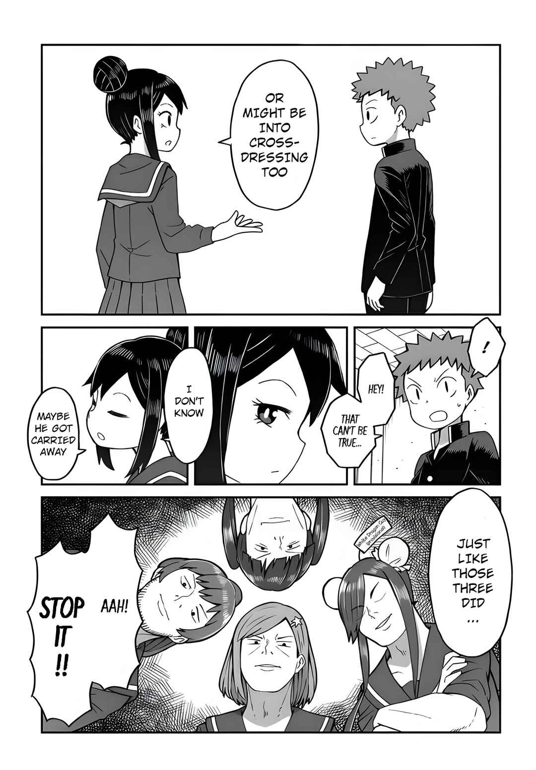 Page 10 Chapter 8 Im the Only One Not Crossdressing!?