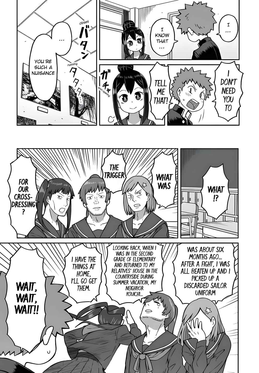 Page 13 Chapter 8 Im the Only One Not Crossdressing!?