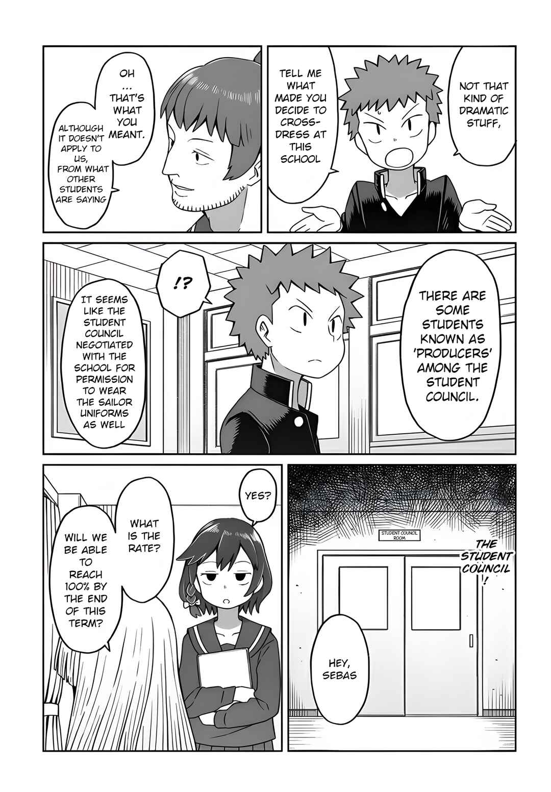 Page 14 Chapter 8 Im the Only One Not Crossdressing!?