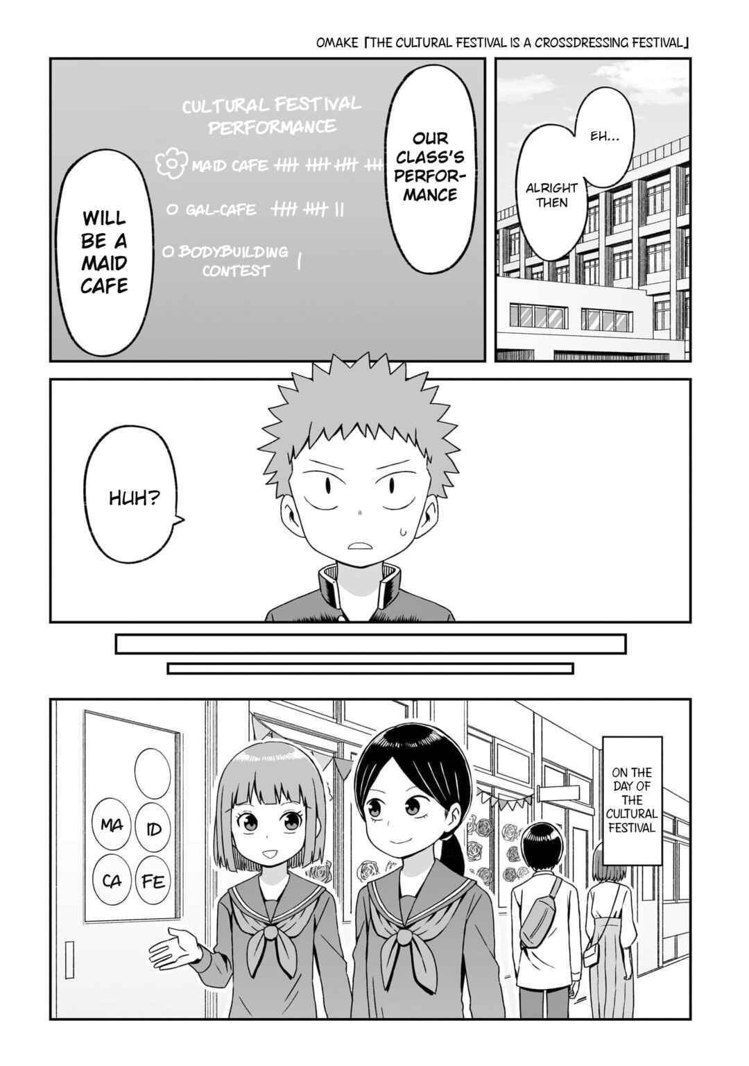 Page 1 Chapter 18.5 Im the Only One Not Crossdressing!?