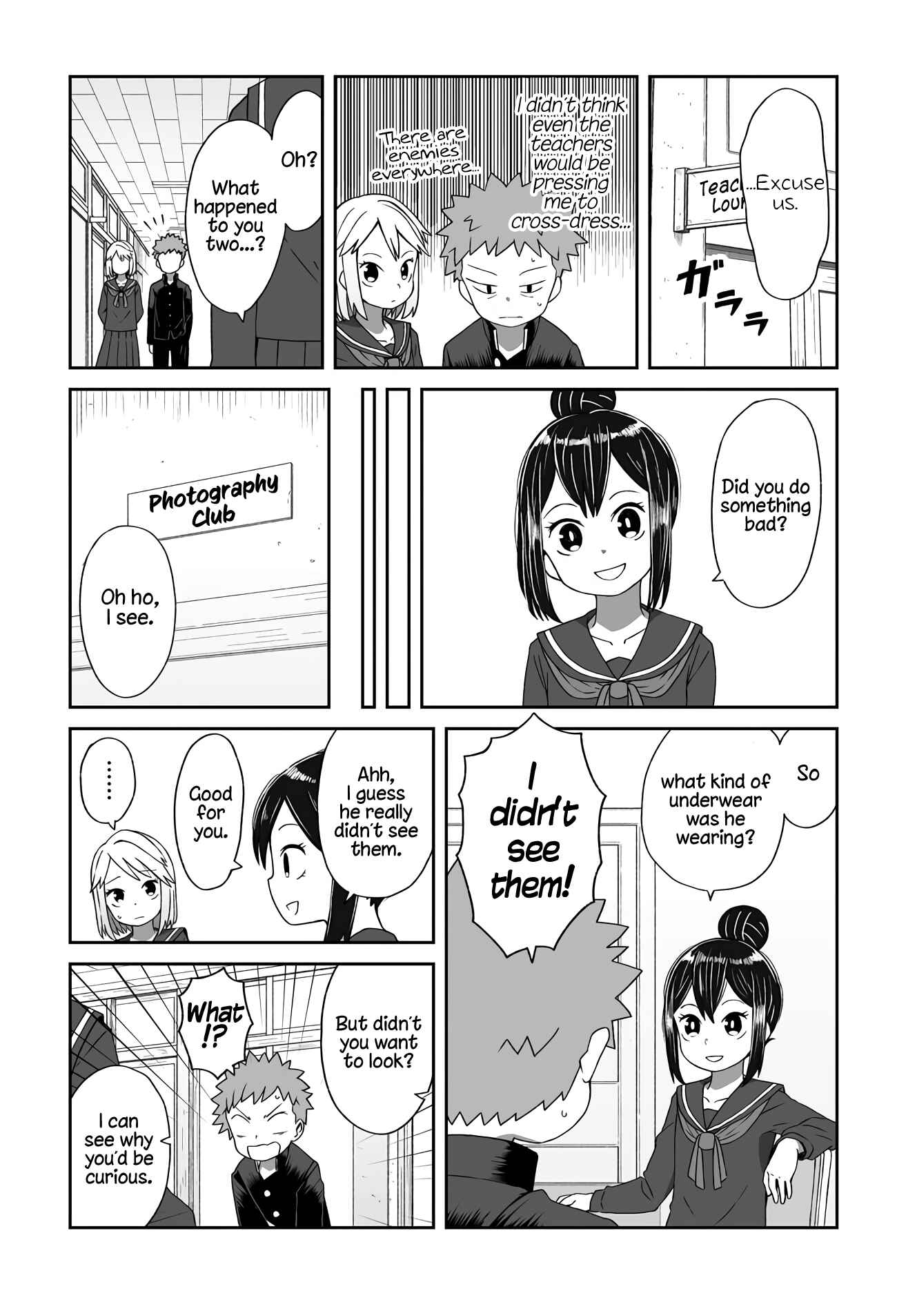 Page 10 Chapter 4 Im the Only One Not Crossdressing!?