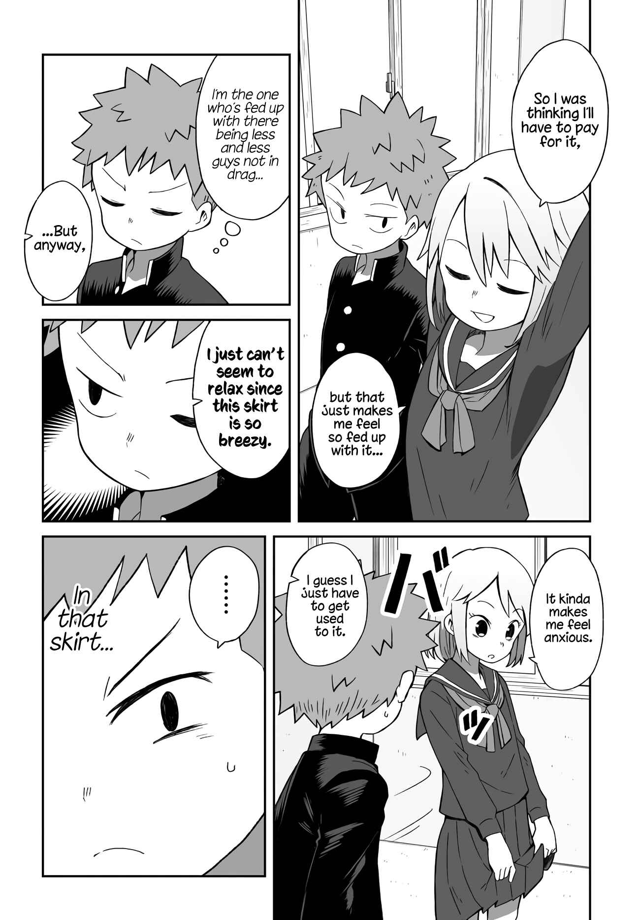 Page 3 Chapter 4 Im the Only One Not Crossdressing!?