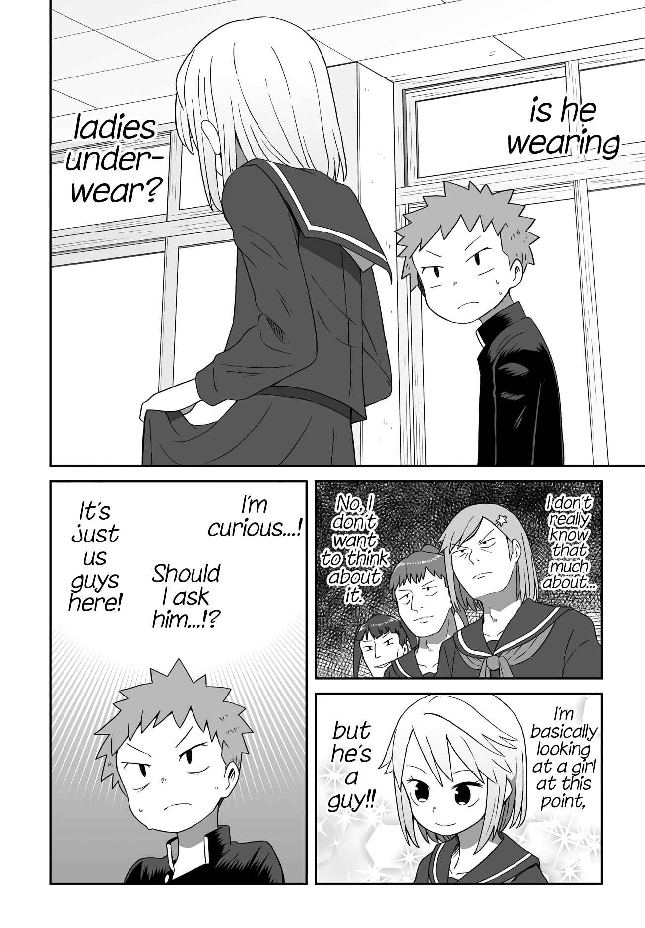 Page 4 Chapter 4 Im the Only One Not Crossdressing!?