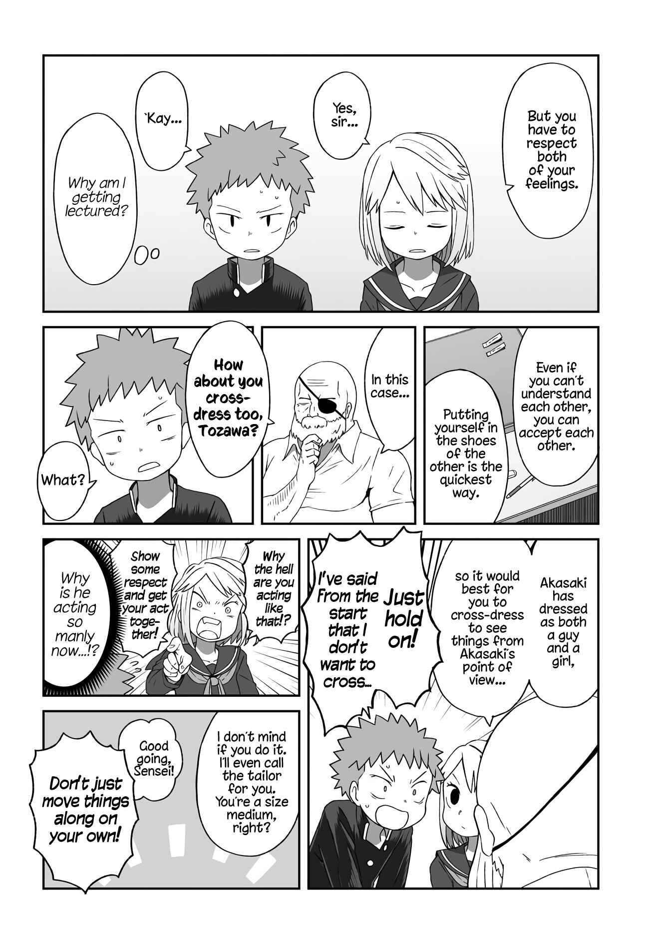 Page 9 Chapter 4 Im the Only One Not Crossdressing!?