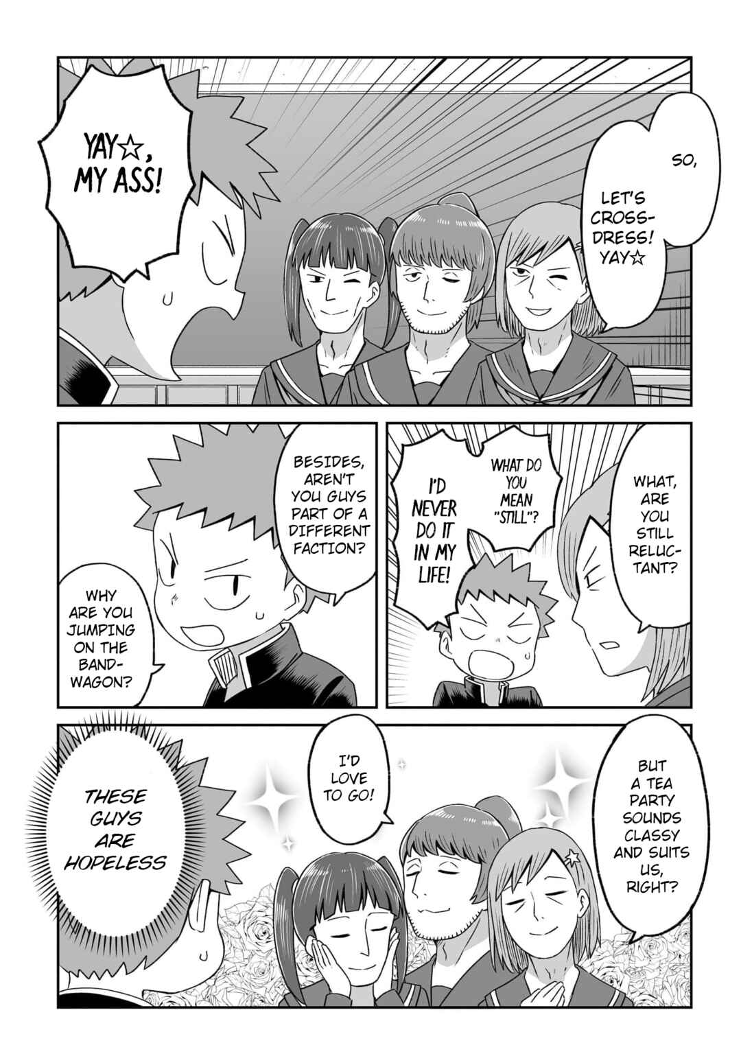 Page 4 Chapter 16 Im the Only One Not Crossdressing!?
