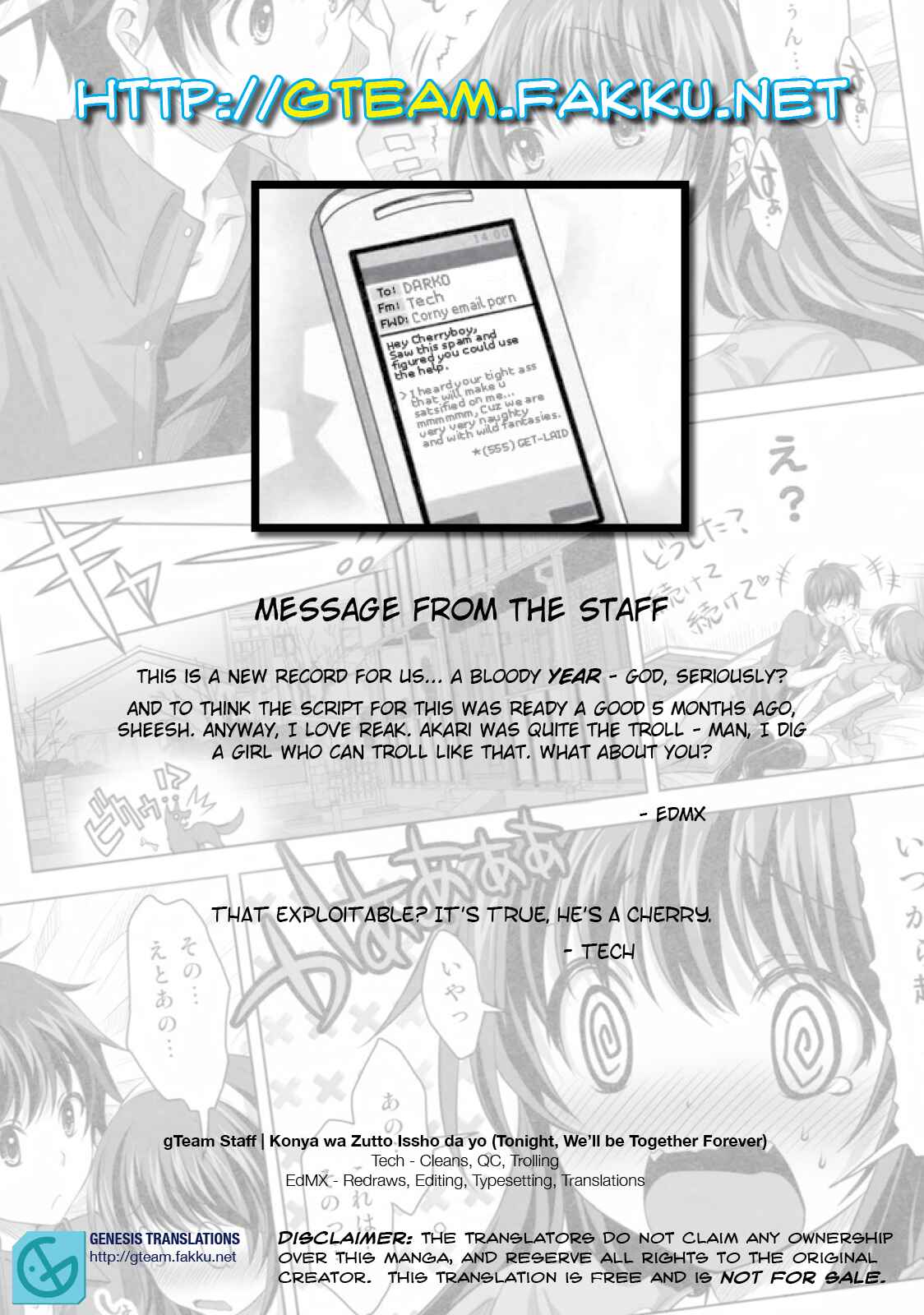 Page 33 Chapter Unknown_f001 Konya wa Zutto Issho da yo