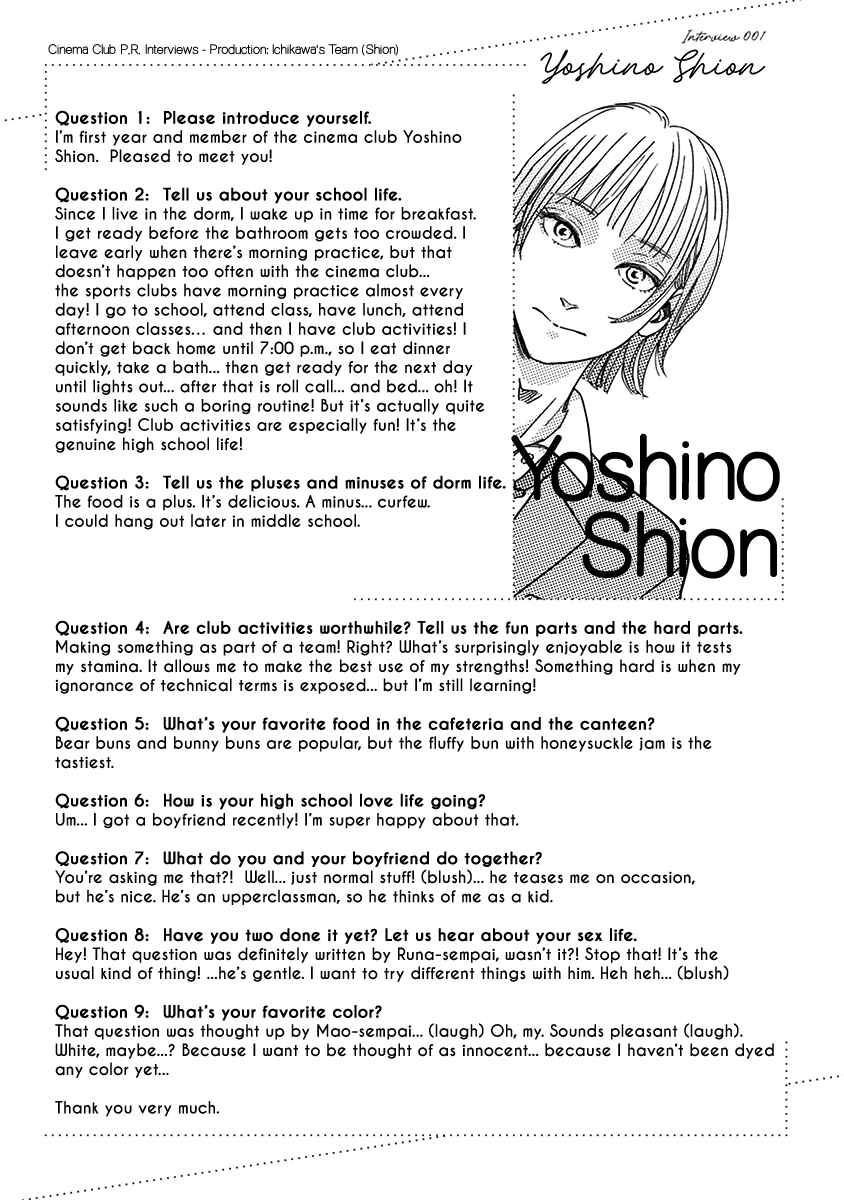 Page 38 Chapter 6.5 Yoiyoi Monologue