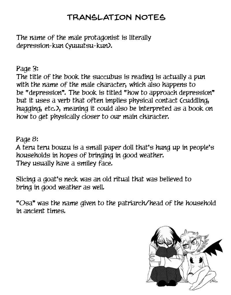 Page 11 Chapter 1 Yuuutsu-kun to Succubus-san
